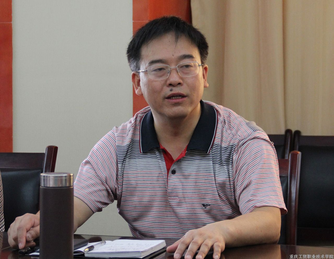 认真开展党的群众路线教育实践活动——学院领导现场检查指导暑期工作